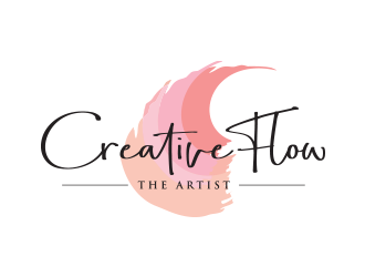 Creative Flow The Artist logo design by vinve