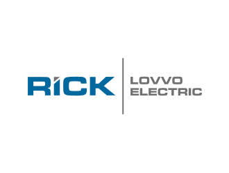 Rick Lovvo Electric logo design by nurul_rizkon