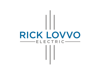 Rick Lovvo Electric logo design by nurul_rizkon