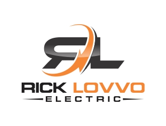 Rick Lovvo Electric logo design by rokenrol