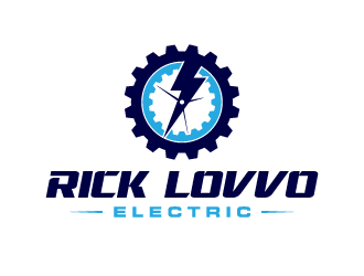 Rick Lovvo Electric logo design by PRN123