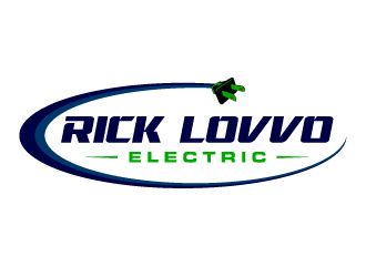 Rick Lovvo Electric logo design by PRN123