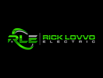 Rick Lovvo Electric logo design by ammad