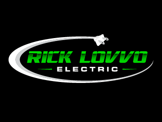 Rick Lovvo Electric logo design by PRN123