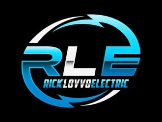 Rick Lovvo Electric logo design by daywalker