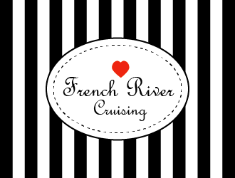 French River Cruising logo design by czars