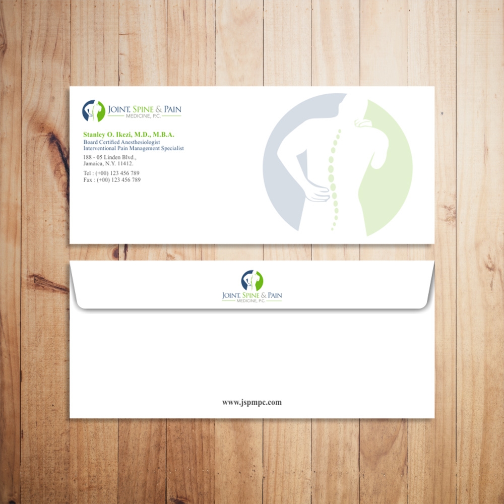 Joint, Spine & Pain Medicine, P.C. logo design by Kindo