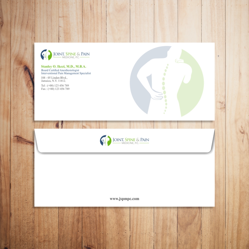 Joint, Spine & Pain Medicine, P.C. logo design by Kindo