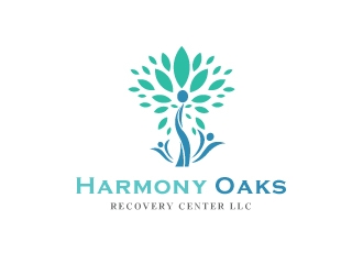 Harmony Oaks Recovery Center LLC logo design by emberdezign