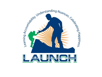LAUNCH logo design by uttam