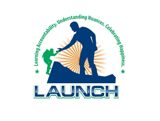 LAUNCH logo design by uttam