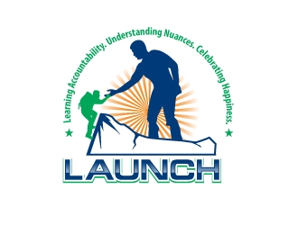 LAUNCH logo design by uttam