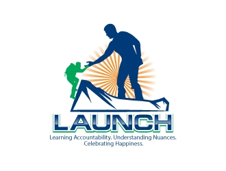 LAUNCH logo design by uttam