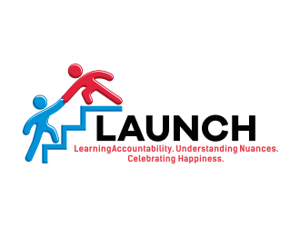 LAUNCH logo design by mikael