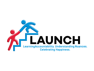 LAUNCH logo design by mikael