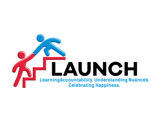 LAUNCH logo design by mikael