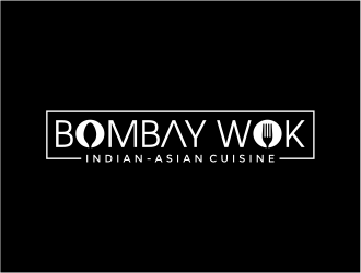 Bombay Wok Indian-Asian Cuisine logo design by mutafailan