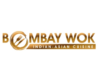 Bombay Wok Indian-Asian Cuisine logo design by PMG