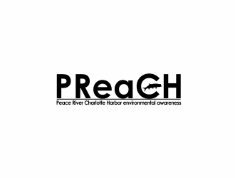 PReaCH ( Peace River Charlotte Harbor environmental awareness )  logo design by giphone