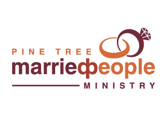 Pine Tree Married People Ministry logo design by akilis13