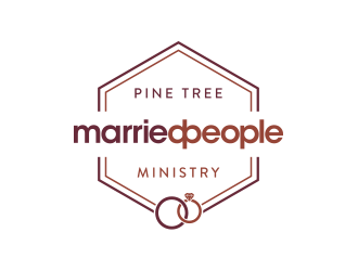 Pine Tree Married People Ministry logo design by keylogo