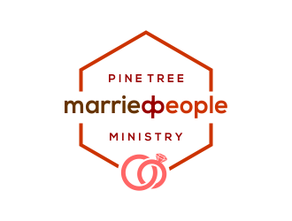 Pine Tree Married People Ministry logo design by done