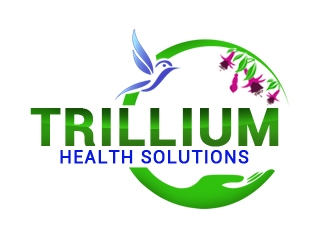 Trillium Health Solutions logo design by nikkl