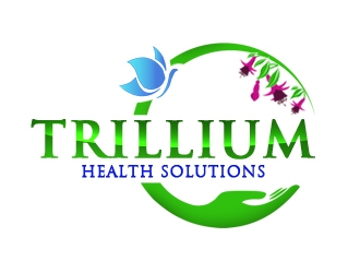 Trillium Health Solutions logo design by nikkl