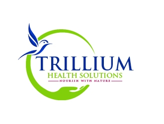 Trillium Health Solutions logo design by nikkl