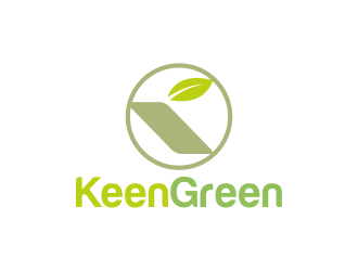 Keen Green logo design by AisRafa