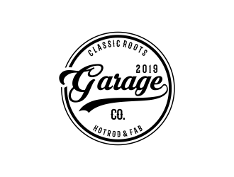 Classic Roots Garage Co. - Hotrod & Fab logo design by done