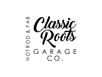 Classic Roots Garage Co. - Hotrod & Fab logo design by meliodas