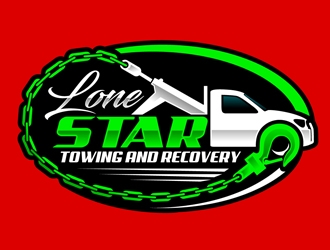 Lone Star Towing And Recovery logo design by DreamLogoDesign