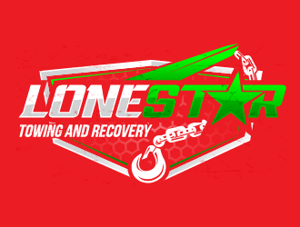 Lone Star Towing And Recovery logo design by PRN123