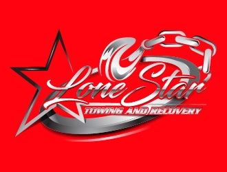 Lone Star Towing And Recovery logo design by Suvendu