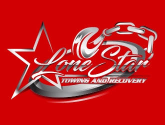Lone Star Towing And Recovery logo design by Suvendu