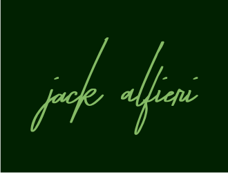 Jack Alfieri  / JackAlfieri.com logo design by Zhafir