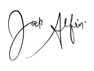 Jack Alfieri  / JackAlfieri.com logo design by dibyo