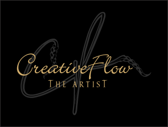 Creative Flow The Artist logo design by MCXL