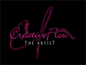 Creative Flow The Artist logo design by MCXL