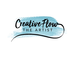 Creative Flow The Artist logo design by cookman