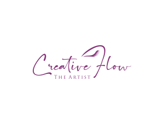 Creative Flow The Artist logo design by Saefulamri