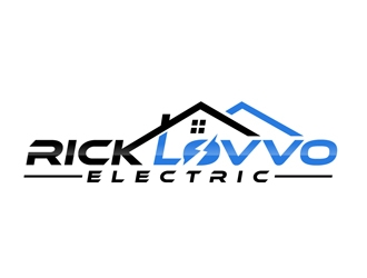 Rick Lovvo Electric logo design by DreamLogoDesign