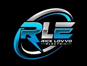 Rick Lovvo Electric logo design by DreamLogoDesign