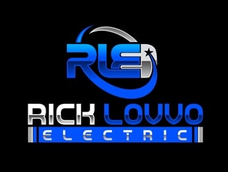 Rick Lovvo Electric logo design by DreamLogoDesign