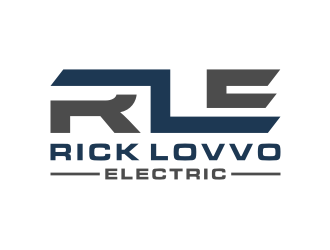 Rick Lovvo Electric logo design by Zhafir