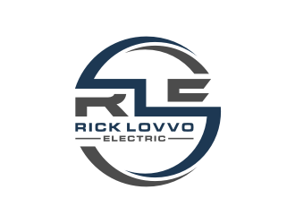 Rick Lovvo Electric logo design by Zhafir