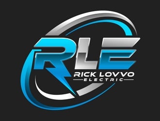 Rick Lovvo Electric logo design by DreamLogoDesign