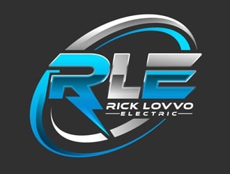 Rick Lovvo Electric logo design by DreamLogoDesign