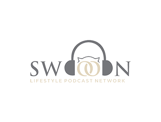 Swoon Lifestyle Podcast Network logo design by checx